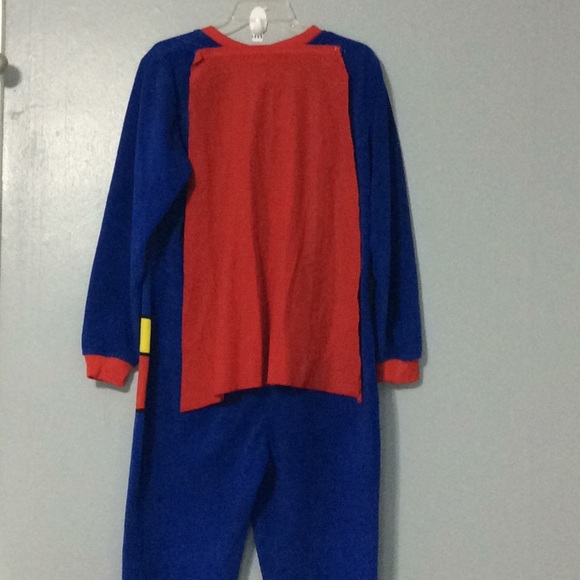 DC Comics New Adult Superman Costume Lounge Sz M - Picture 4 of 7